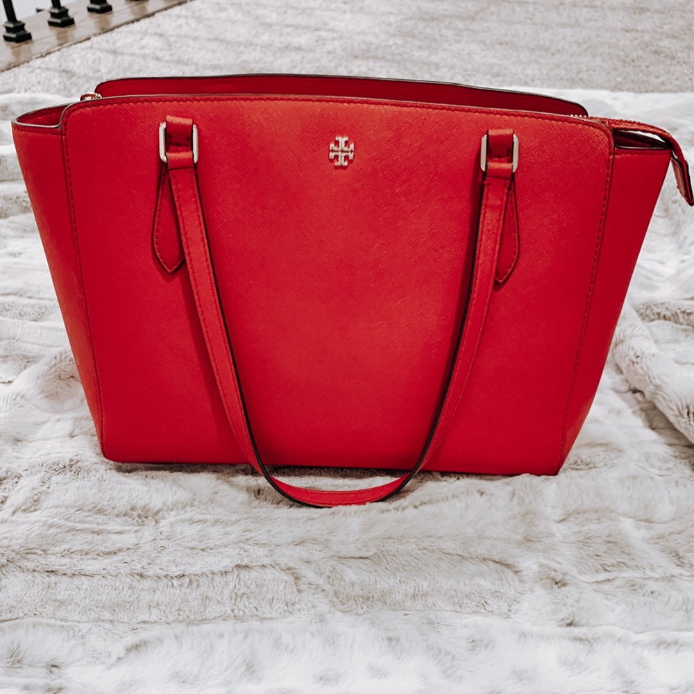 Tory Burch Red Tote Handbag